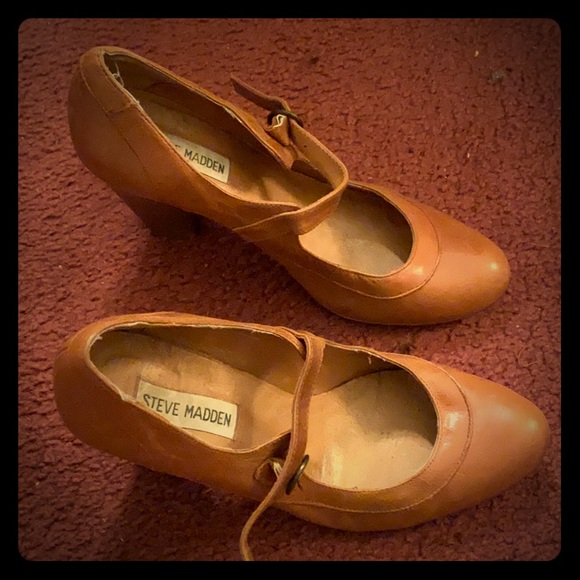 Cognac heels Very Comfortable - Picture 1 of 4